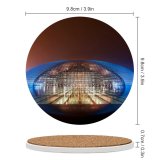 yanfind Ceramic Coasters (round) Trey Ratcliff National Centre for Performing China Light Glass  Architecture Dome Family Game Intellectual Educational Game Jigsaw Puzzle Toy Set
