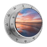 yanfind Timer Sunset Horizon Reflections Noosa Beach Queensland Australia 60 Minutes Mechanical Visual Timer