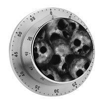 yanfind Timer Dark Skulls Scary 60 Minutes Mechanical Visual Timer