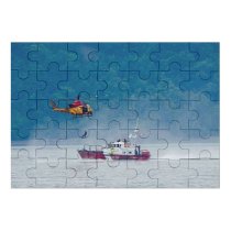 yanfind Picture Puzzle Bay Hovering Forest Flying Helicopter Outdoors Transportation Vessel Worker Safety Guard Coast Family Game Intellectual Educational Game Jigsaw Puzzle Toy Set