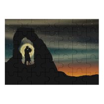 yanfind Picture Puzzle Dorothe Love Couple Lovers Romantic Silhouette  Kissing Family Game Intellectual Educational Game Jigsaw Puzzle Toy Set