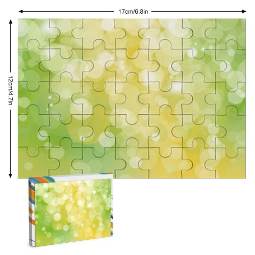yanfind Picture Puzzle Bokeh Dots Dot Circles Light Lights Effects Photoshop Graphics Texture  Glowing Family Game Intellectual Educational Game Jigsaw Puzzle Toy Set