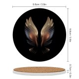 yanfind Ceramic Coasters (round) Abstract Dark Galaxy W Fold AMOLED Angel Family Game Intellectual Educational Game Jigsaw Puzzle Toy Set