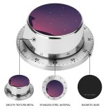 yanfind Timer Love Kissing Couple Silhouette Starry Sky Romantic Lovers Pair 60 Minutes Mechanical Visual Timer