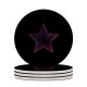 yanfind Ceramic Coasters (round) Daniel Olah Abstract Dark  Neon Family Game Intellectual Educational Game Jigsaw Puzzle Toy Set