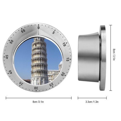 yanfind Timer  Pisa Italy Architecture Inclined Art Leaning Landmark Building Baptistery Classical Sky 60 Minutes Mechanical Visual Timer