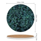 yanfind Ceramic Coasters (round) Aaron Burden Leaves Plants Leaf Closeup Family Game Intellectual Educational Game Jigsaw Puzzle Toy Set