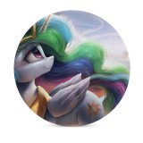 yanfind Ceramic Coasters (round) VanillaGhosties Graphics CGI Princess Celestia My Little Pony Friendship Is Magic Rainbow Family Game Intellectual Educational Game Jigsaw Puzzle Toy Set
