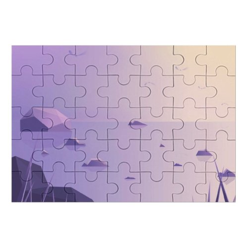 yanfind Picture Puzzle Abstract Rocks Reflections Landscape  Watery Wetland Humid Beautiful Pond Texture Fantasy Family Game Intellectual Educational Game Jigsaw Puzzle Toy Set