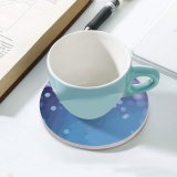 yanfind Ceramic Coasters (round) Tomislav Jakupec Abstract Lights Bokeh Circles  Purple Family Game Intellectual Educational Game Jigsaw Puzzle Toy Set