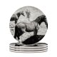 yanfind Ceramic Coasters (round) Images Country Wallpapers Kissing Equestrian Free Natural Horse Winning Pictures Equine Ranch Family Game Intellectual Educational Game Jigsaw Puzzle Toy Set
