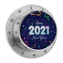 yanfind Timer Celebrations Year Ribbons Party  Happy 60 Minutes Mechanical Visual Timer
