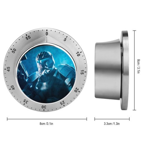 yanfind Timer Republic 60 Minutes Mechanical Visual Timer