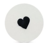 yanfind Ceramic Coasters (round) Ed Robertson Love Heart Family Game Intellectual Educational Game Jigsaw Puzzle Toy Set