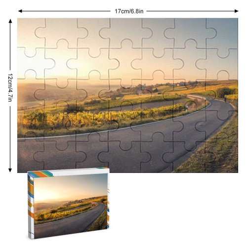 yanfind Picture Puzzle Images  Mölsheim Vineyards Roat Sky Dusk Wallpapers Tarmac Tree Wine Trip Family Game Intellectual Educational Game Jigsaw Puzzle Toy Set