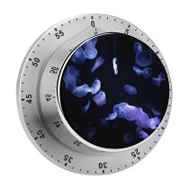 yanfind Timer Dark Jellyfishes Underwater Deep Ocean 60 Minutes Mechanical Visual Timer