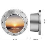 yanfind Timer Beige Coast Drawn Ocean  Pacific Early Hello Seagull Postcard Sea Doodle 60 Minutes Mechanical Visual Timer