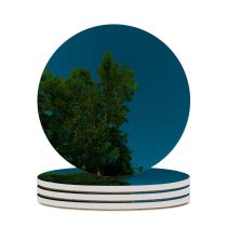 yanfind Ceramic Coasters (round) Images Space Night Starry Outer Astronomy Sky Wallpapers Knoxville Outdoors Tree Free Family Game Intellectual Educational Game Jigsaw Puzzle Toy Set