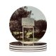 yanfind Ceramic Coasters (round) City Universal Images Pickup Vacancy Truck Scary Car Studios States Automobile Motel Family Game Intellectual Educational Game Jigsaw Puzzle Toy Set