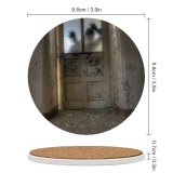 yanfind Ceramic Coasters (round) Images Door Berlin Building Public Wallpapers Horror Scary Spooky Urban Paranormal Dark Family Game Intellectual Educational Game Jigsaw Puzzle Toy Set