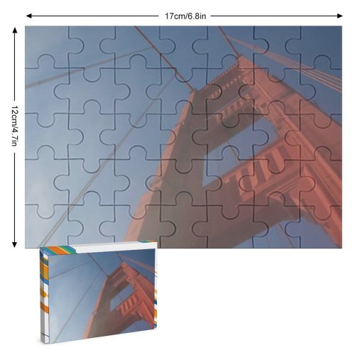 yanfind Picture Puzzle Golden Gate   Francisco California Usa Sky Daytime Architecture Wire Cloud Family Game Intellectual Educational Game Jigsaw Puzzle Toy Set