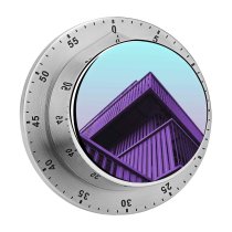 yanfind Timer Vitalik Vynarchyk Architecture  Contemporary Purple Building Clear Sky 60 Minutes Mechanical Visual Timer