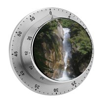 yanfind Timer Waterfall Rock River Refreshing Landscape Cliff Refresh Clean Japan Yamanashi Resources Natural 60 Minutes Mechanical Visual Timer
