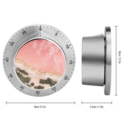 yanfind Timer Beach Seashore Baby Aerial IOS 60 Minutes Mechanical Visual Timer