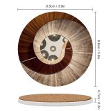yanfind Ceramic Coasters (round) Otto Berkeley Spiral Staircase Wooden Stairs Curves Lights Wide Dutch Family Game Intellectual Educational Game Jigsaw Puzzle Toy Set