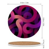 yanfind Ceramic Coasters (round) Abstract  Dark Family Game Intellectual Educational Game Jigsaw Puzzle Toy Set