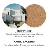 yanfind Ceramic Coasters (round) Estate Exterior Images Bush Building Spain Flora Real Plant Architecture Tree Free Family Game Intellectual Educational Game Jigsaw Puzzle Toy Set