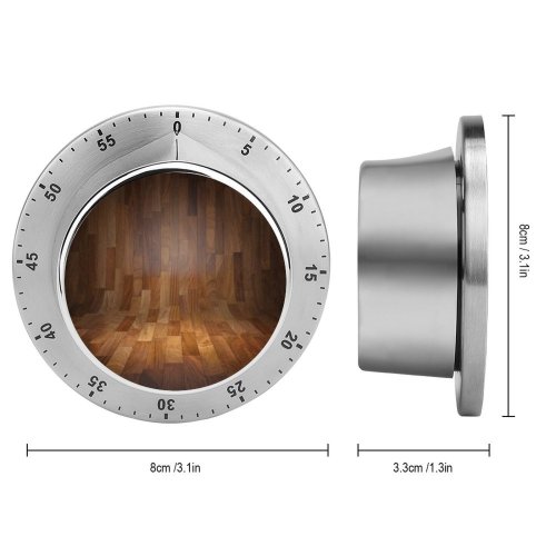 yanfind Timer Row Clean Plank Paneling Exhibition Blank Studio Building Side Empty Timber Vignette 60 Minutes Mechanical Visual Timer