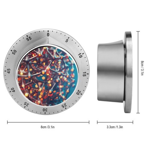 yanfind Timer Dante Metaphor Abstract Molecular Model Cellular Structure Macro Energy 60 Minutes Mechanical Visual Timer