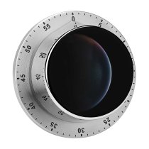 yanfind Timer Daniel Olah Space Black Dark Planet Astronomy Outer Space Dark 60 Minutes Mechanical Visual Timer