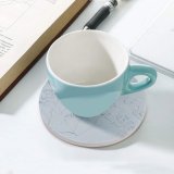 yanfind Ceramic Coasters (round) Social Communications Danger Planning Polar Solitude Temperature Disasters Sea Insurance Melting Mode Family Game Intellectual Educational Game Jigsaw Puzzle Toy Set