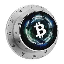yanfind Timer Technology Bitcoin Cryptocurrency 60 Minutes Mechanical Visual Timer