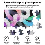 yanfind Picture Puzzle Abstract  Silver Light Family Game Intellectual Educational Game Jigsaw Puzzle Toy Set