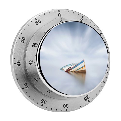 yanfind Timer Rotting Sky Exposure Sea Outdoors Cloud Mode End Travel France Transport Ship 60 Minutes Mechanical Visual Timer