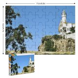 yanfind Picture Puzzle Alcatraz Prison Island  Francisco Bay Jail Escape Golden Gate Lighthouse Abandoned Family Game Intellectual Educational Game Jigsaw Puzzle Toy Set
