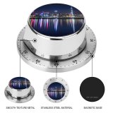 yanfind Timer Auckland Cityscape Night City Lights Reflection Urban Zealand 60 Minutes Mechanical Visual Timer