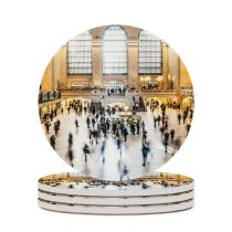 yanfind Ceramic Coasters (round) City Images Terminal Train Building  Station Wallpapers Architecture Urban Stock Free Family Game Intellectual Educational Game Jigsaw Puzzle Toy Set