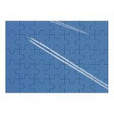 yanfind Picture Puzzle  Aircraft Airliner Airplane Airport Arrival Atmosphere Aviation Clear Cyan Fast Flight Family Game Intellectual Educational Game Jigsaw Puzzle Toy Set