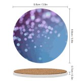 yanfind Ceramic Coasters (round) Tomislav Jakupec Abstract Lights Bokeh Circles  Purple Family Game Intellectual Educational Game Jigsaw Puzzle Toy Set