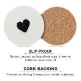 yanfind Ceramic Coasters (round) Ed Robertson Love Heart Family Game Intellectual Educational Game Jigsaw Puzzle Toy Set