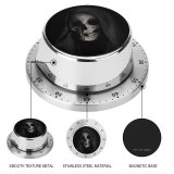 yanfind Timer Dark Grim Reaper Skull Scary 60 Minutes Mechanical Visual Timer