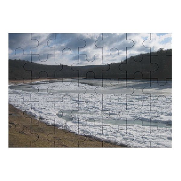 yanfind Picture Puzzle River Frozen  Resources Sky Sea Coast Shore Beach Ocean Wave Family Game Intellectual Educational Game Jigsaw Puzzle Toy Set