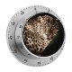 yanfind Timer Black Dark Leopard Wildcat Wildlife Closeup 60 Minutes Mechanical Visual Timer