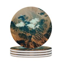 yanfind Ceramic Coasters (round) Images Land Landscape Aerial Wallpapers  Outdoors Scenery Free Art Pictures Grey Family Game Intellectual Educational Game Jigsaw Puzzle Toy Set