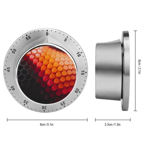 yanfind Timer Dante Metaphor Abstract Hexagons Patterns Blocks 60 Minutes Mechanical Visual Timer
