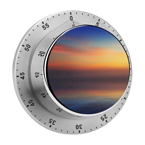yanfind Timer Johannes Plenio Horizon Landscape River Morning Fog 60 Minutes Mechanical Visual Timer